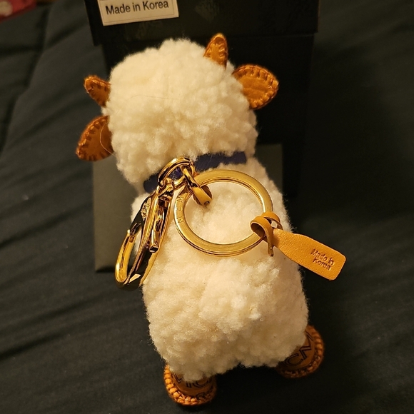 MCM Cream and Brown Sheep Keychain - Picture 3 of 5